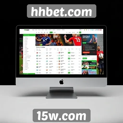 Interface e usabilidade do site hhbet.com