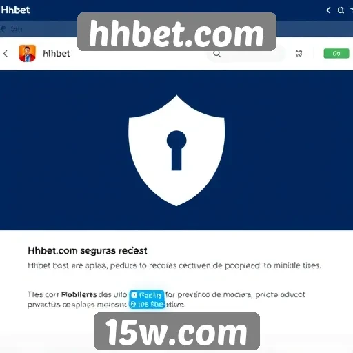 Recursos de segurança do site hhbet.com